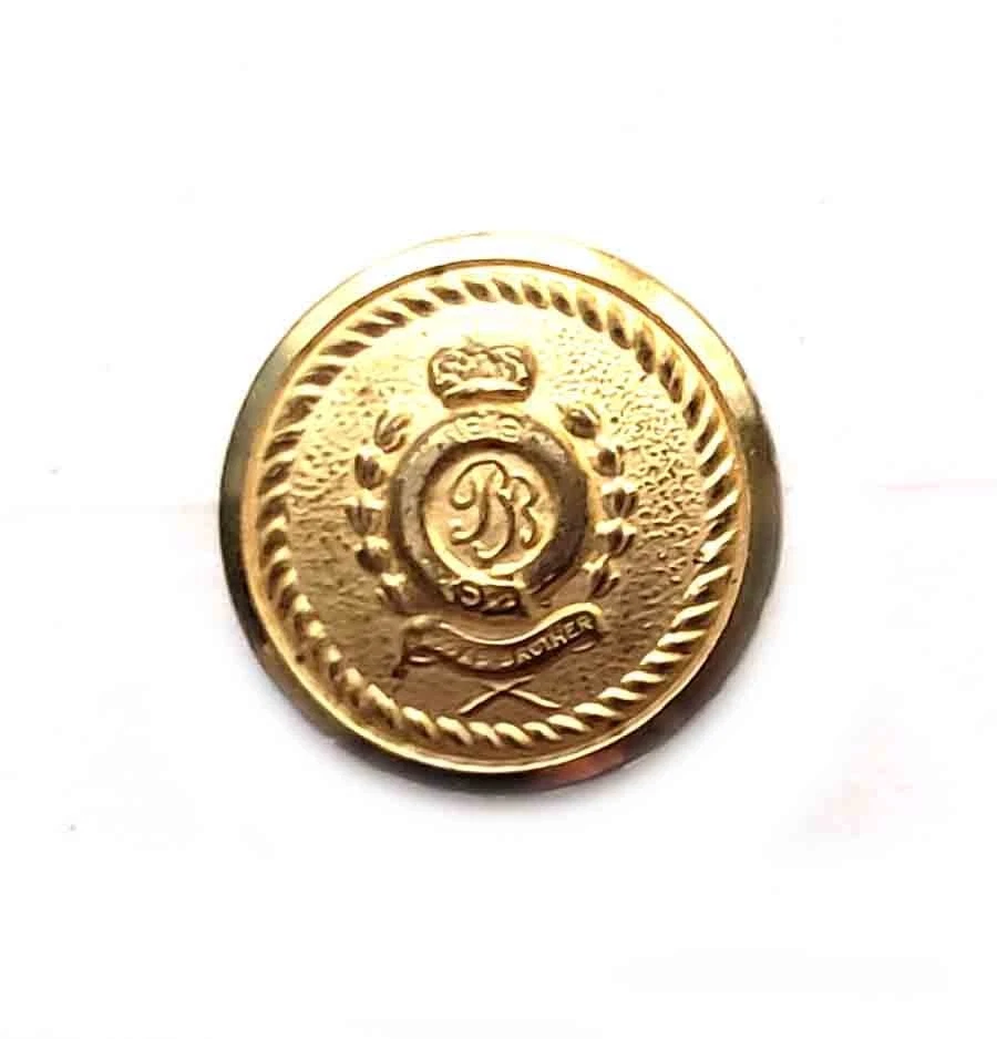 One Brooks Brothers Gold Brass Replacement Blazer SLEEVE Button Men's - Image 1 of 1