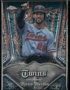 2022 Topps Chrome #P-16 Byron Buxton Pinstriped Minnesota Twins - Picture 1 of 2