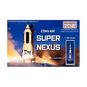 Fantastic Plas Model Kits 1  Convair Super Nexus (Post-Saturn Super Booste New