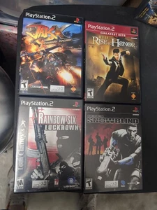 Lote de juegos PlayStation 2 PS2 Snowblind, Rainbow Six, Jak X, Rise To Honor Jet Li - Imagen 1 de 16