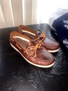 Sperry Top-Sider Leeward 2-Eye Men's Boat Shoe, 9.5 - Tan - Picture 1 of 2