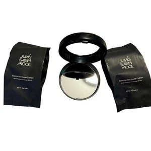 JUNGSAEMMOOL Essential Skin Nuder Cushion #21 Medium Mirror Compact + 2 Refills - Picture 1 of 5
