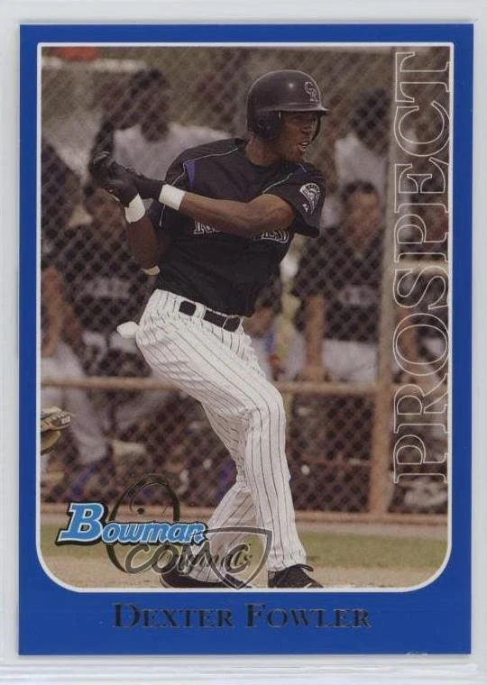 2006 Bowman Originals Prospects Blue /249 Dexter Fowler #BO39 - Image 1 of 2