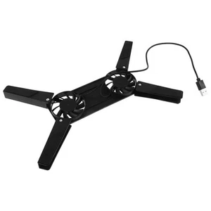 Computer Cooling Rack Electronic Device Pad Gaming Laptop Stand with Fan - Afbeelding 1 van 12
