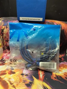 HDMI Verlängerungskabel 6 Fuß  Stecker auf Buchse neu werkseitig versiegelt geflochtene Schnur  - Bild 1 von 4