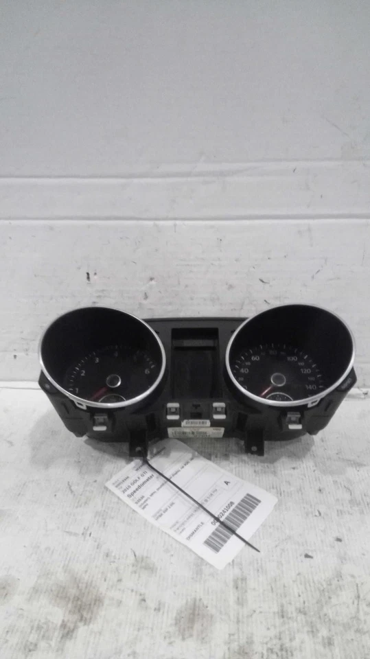 Used Speedometer Gauge fits: 2010 Volkswagen Golf gti exc. City Htbk MPH multifu - Image 1 of 4