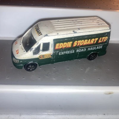 Corgi diecast Eddie Stobart Ltd. Ford Transit van model 66201 loose playworn - Image 1 of 4