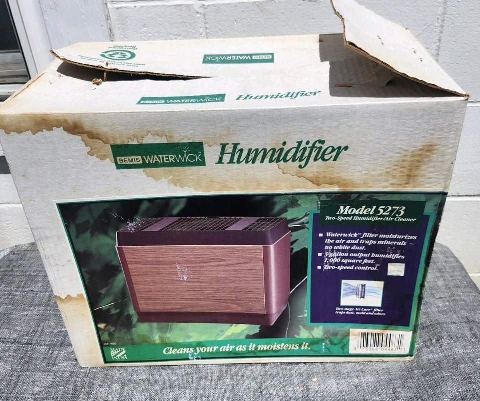 Humidificador Bemis Waterwick 5273 3 galones 1000 pies cuadrados funciona Foto 1 de 4