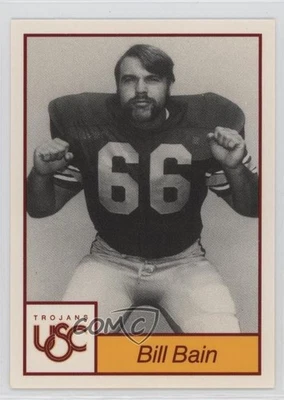 1991 Collegiate Classics USC Trojans All-Time Bill Bain #70 - Image 1 of 2