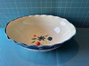 Pfaltzgraff *Verona *Yellow Floral *Hand Painted *Serving Bowl *Vintage - Picture 1 of 11