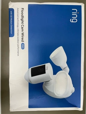 Floodlight Cam Pro-Smart Hardwired Security Camera with 2-LED Lights, Dual Band - Image 1 of 3