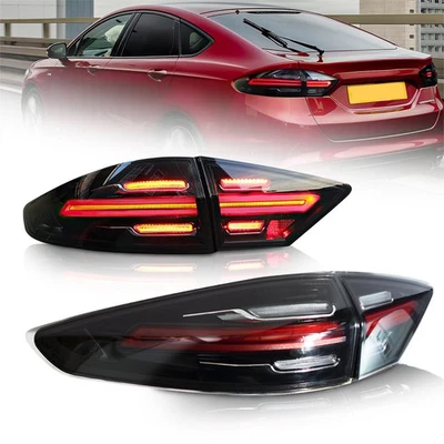 Conjunto de luces traseras LED para Ford Fusion 2013-2016 2019 2020 Mondeo Foto 1 de 4
