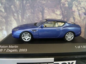 1/43 WhiteBox Aston Martin DB 7 Zagato 2003 1 0f 1008 - Picture 1 of 3
