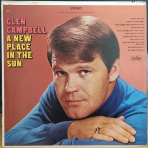 Glen Campbell - A New Place In The Sun - 1968 US press LP record VG+, cover VG - Picture 1 of 3