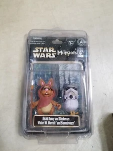 Star Wars The Muppets Bean Bunny/Chicken as Wicket W. Warrick/Stormtrooper - Picture 1 of 4