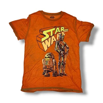 Star Wars R2-D2 y C-3PO Cuello Redondo Unisex Manga Corta Transparente Camiseta Unisex L Foto 1 de 4