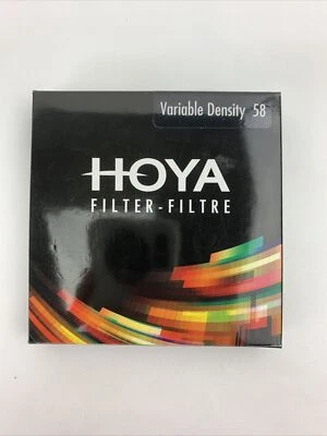 Hoya 58mm Variable ND Filter (0.45 to 2.7 (1.5 to 9 stops) #A-58VDY - Image 1 of 4
