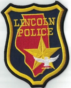 Lincoln Police Illinois IL Police Patch - Picture 1 of 1