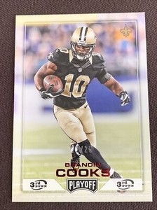 2016 Panini Playoff 3rd Down /25 Brandin Cooks #118