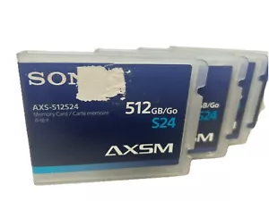 SONY AXSM S24 512GB Memory Card AXS-512S24 - Picture 1 of 7