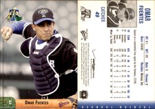 Omar Fuentes 2003 MultiAd Trenton Thunder #16 Card *AutographDen*