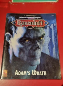 Advanced Dungeons & Dragons Ravenloft Adam's Wrath #9439 - Imagen 1 de 4