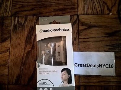 audio-technica noise cancelling headphone ATH-ANC3 WH  - Photo 1/3