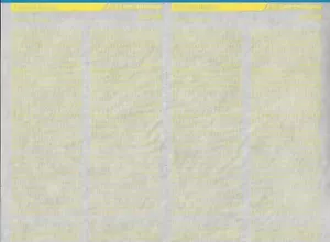 MECANORMA Transferencias Letras 22.12 CLN #391 HELVETICA MEDIO AMARILLO 3.2mm - Imagen 1 de 2