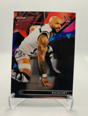 2021 Topps Finest WWE #33 Ricochet wrestling card - Image 1 of 2