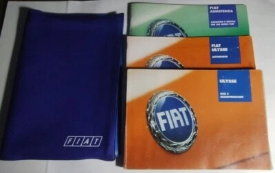 Manuale Uso e Manutenzione Fiat Ulysse 2002 + Portadocumenti - Immagine 1 di 3