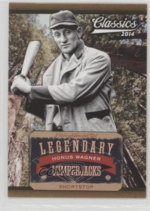 2014 Panini Classics Legendary Lumberjacks Honus Wagner #15 HOF