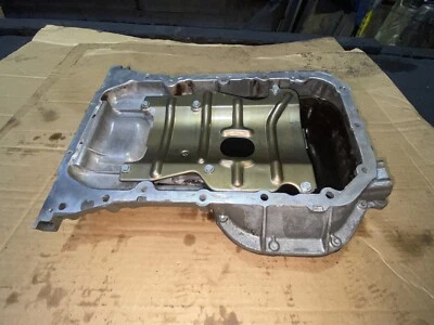 04-06 Lexus RX330 1MZ-FE Vvti 3.3L V6 AWD superior aluminio y acero cárter de aceite inferior Foto 1 de 4