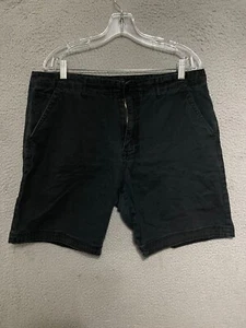 CPO Provisions Men’s Linen Shorts Black Size 36 W Chino Adult - Picture 1 of 5