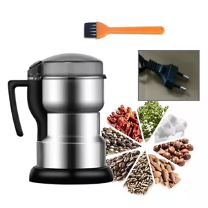 Kaffeemühle 400W Elektrische Kaffeemühle Gewürzmühle mit 304 Edelstahlmesser NEU - Bild 1 von 11