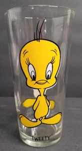 Vaso de beber 1973 Tweety Bird Warner Bros. Pepsi Looney Tunes dibujos animados vintage - Imagen 1 de 4