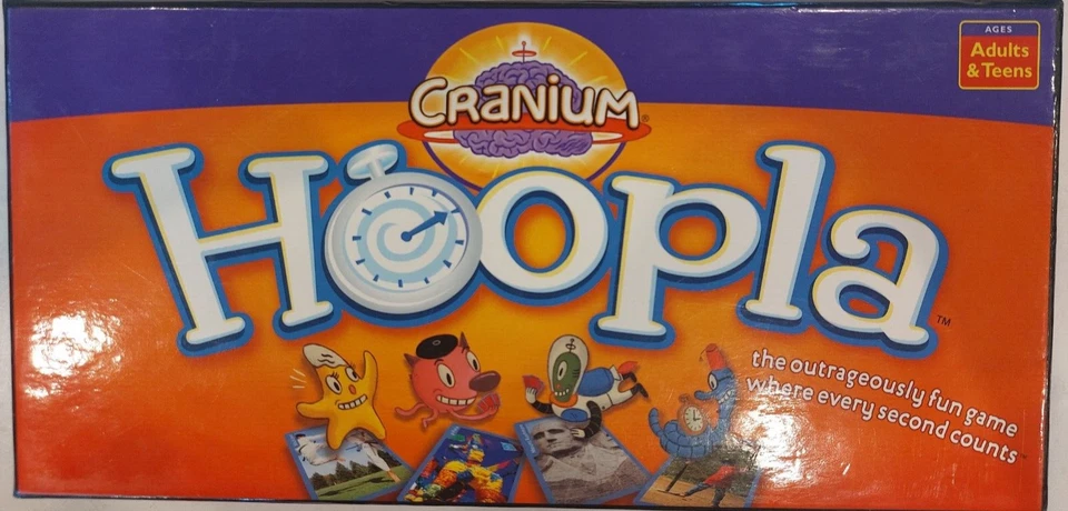 2002-2004 Cranium Hoopla Board Game / Card Game -