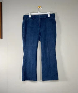 Dockers IDEAL FIT Denim Metro Pant Women's 12 Mid Rise Blue Casual - Picture 1 of 16