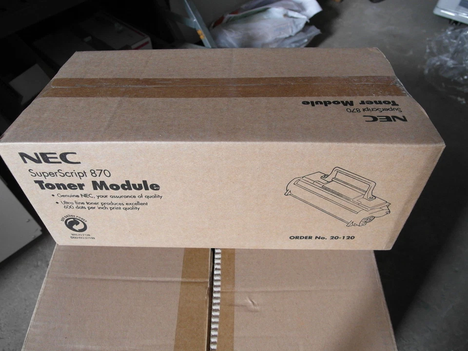 NUEVO en caja GENUINO NEC SuperScript 870 Impresora 20120 20-120 Cartucho de tóner      Foto 1 de 1