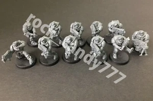 Warhammer 40k Space Marines Scouts w/ Bolters Boltguns Heavy Bolter x11 - Picture 1 of 1