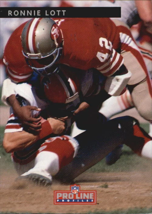 1992 Pro Line Profiles Football Card Pick 1-347 - Image 1 of 1