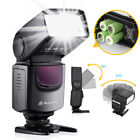 Trigger Camera Flash Light Speedlite For Canon EOS Rebel & Nikon Sony Pentax