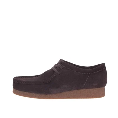 Clarks Mocassino Pelle Uomo Marrone Wallabee evo - Immagine 1 di 4