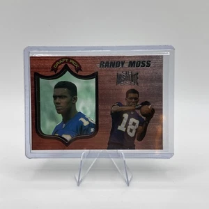 1998 Playoff Absolute SSD Randy Moss #40 Rookie RC HOF - Picture 1 of 2