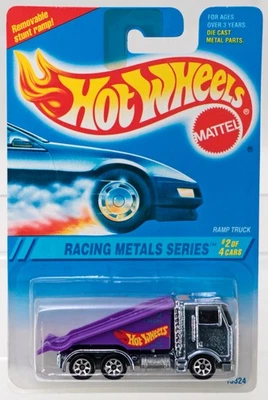 Hot Wheels Ramp Truck Racing Metal Series - 13324 NRFP 1994 Light Purple 1:64 - Image 1 of 4