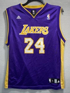 Los Angeles Lakers Trikot Jugend Large 14-16 Adidas 24 Kobe Bryant NBA Basketball - Bild 1 von 6