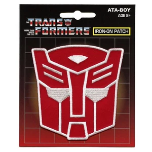 Transformers Iron On Embroidered Patch Autobot Ata-boy 10823 - Picture 1 of 2