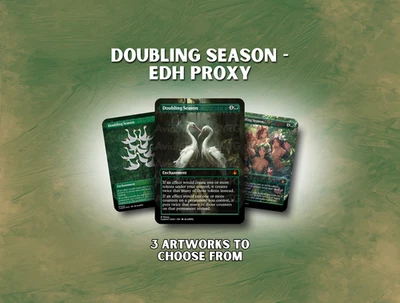 Doubling Season - Custom Magic: The Gathering Card - Image 1 of 4