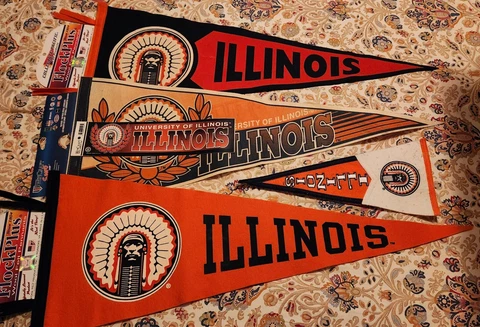 Chief Illiniwek pennants Cover