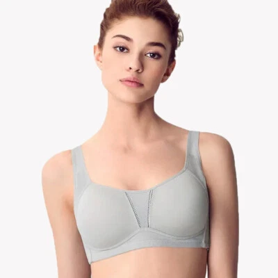 Lilyette Bali Bra Plunge Into Comfort Keyhole Minimizer Women's Non Padded Bras - Image 1 of 4
