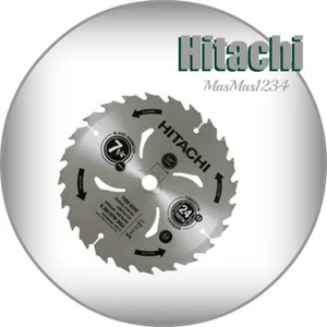 Hoja de sierra circular de carburo HITACHI - 7-1/4 pulgadas 24 dientes - NUEVA - Envío rápido - Imagen 1 de 4